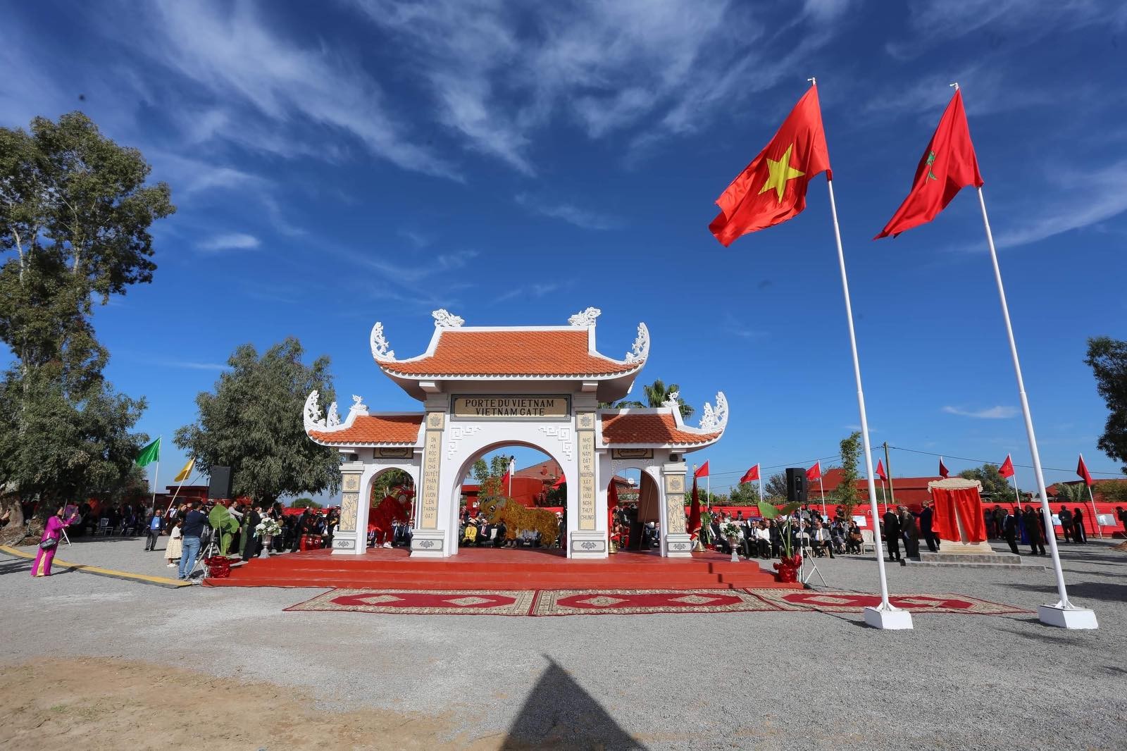 Khánh thành Cổng Việt Nam tại Morocco-5