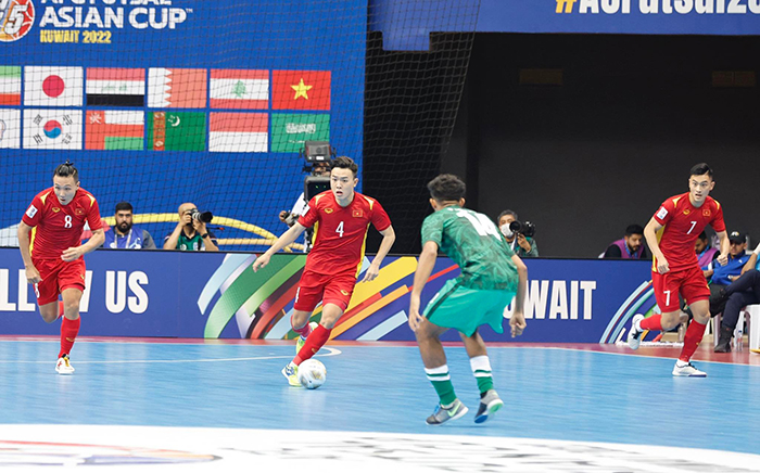 Thắng thuyết phục đội tuyển futsal Saudi Arabia, Đội tuyển futsal Việt Nam toàn thắng sau 2 trận-2