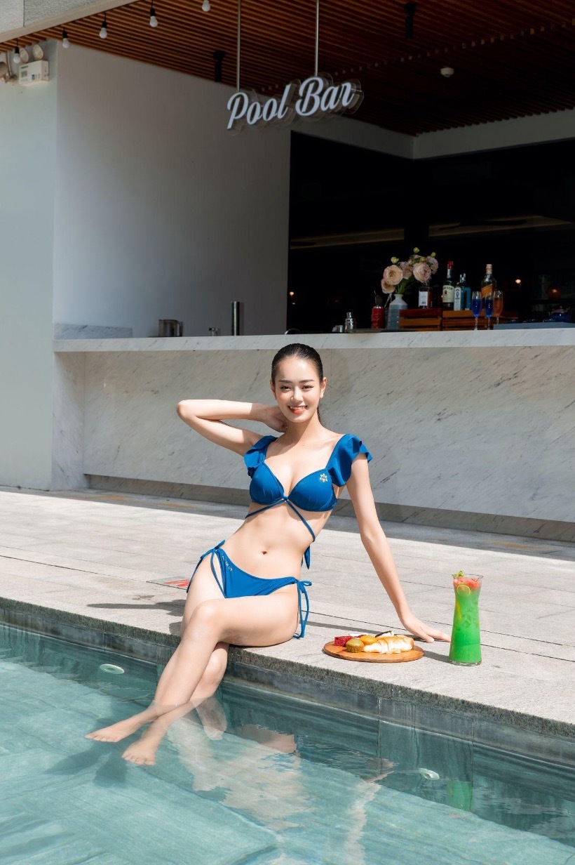 Thí sinh MWVN khoe dáng trong bộ ảnh bikini tại Fleur de Lys Quy Nhơn-3