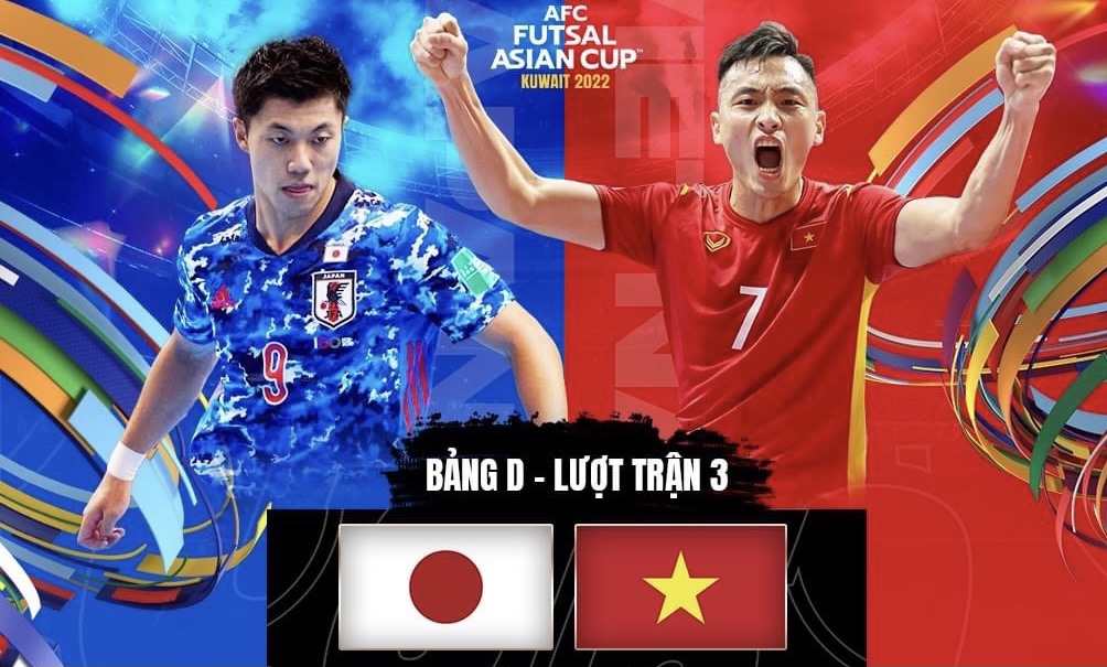 Link xem trực tiếp tuyển futsal Việt Nam vs Nhật Bản, giải futsal Châu Á-1