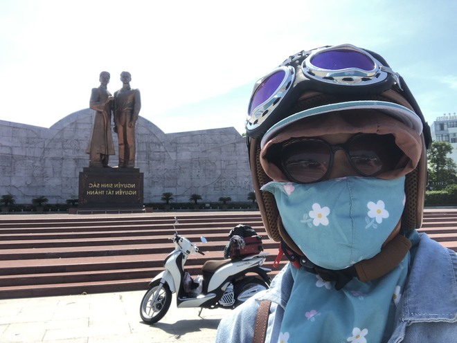 Cô gái đi hơn 3000km từ Đồng Nai đến Hà Giang, cả hành trình đều di chuyển bằng chiếc xe tay ga-3