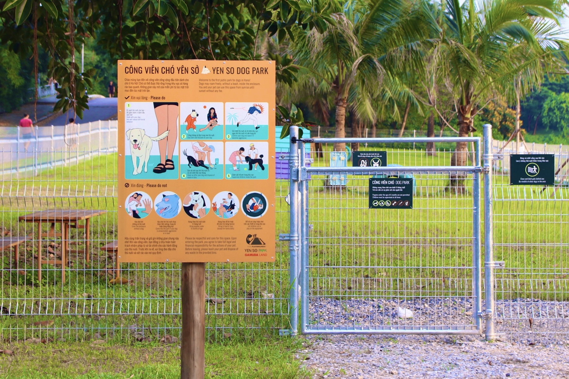 Ghé thăm công viên cho chó đầu tiên tại Hà Nội: Nhiều đồ chơi và khu vực ăn dành riêng cho thú cưng-12