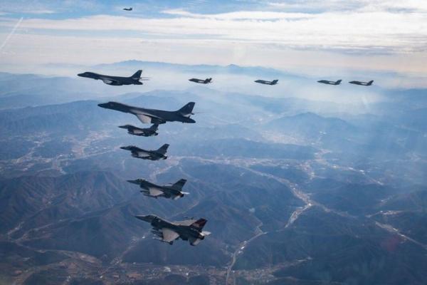Mỹ điều động máy bay ném bom B-1B Lancer tham gia cuộc trận chung với Hàn Quốc-1