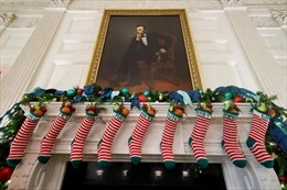 Phong cách trang trí Giáng sinh bắt mắt tại Nhà Trắng-cover-img