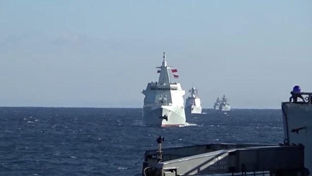 Nga-Trung kết thúc hoạt động tuần tra chung ở Thái Bình Dương-1