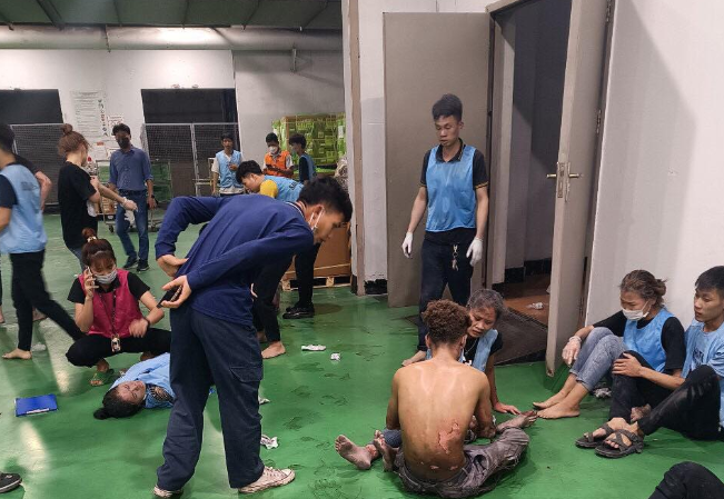 Bắc Ninh: Nổ đường ống tại Công ty Seojin Auto, 34 công nhân bị thương-1