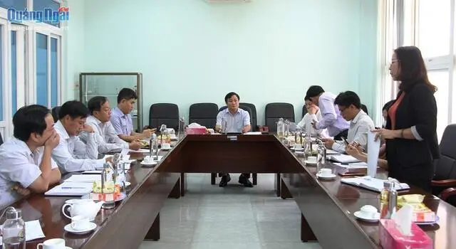 LĐLĐ tỉnh làm việc với Công đoàn KKT Dung Quất và các KCN Quảng Ngãi-img