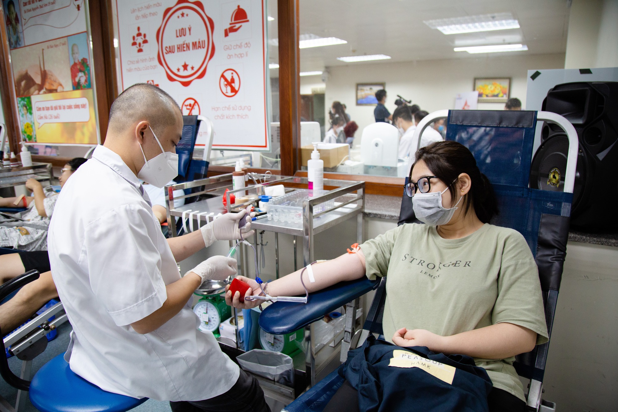 “Giọt hồng tri ân” dự kiến thu được 3.000 đơn vị máu phục vụ điều trị người bệnh-5