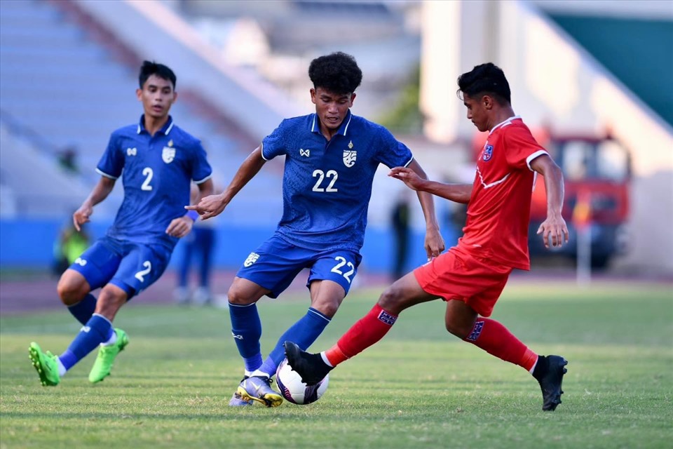 U17 Thái Lan đánh bại U17 Nepal trận mở màn vòng loại U17 Châu Á-1