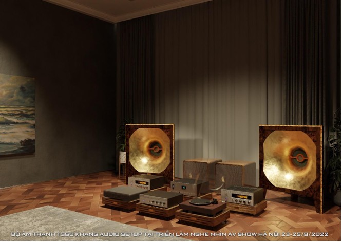 Nhà sản xuất Khang Audio cùng hệ thống âm thanh T360 tại Triển lãm AV Show 2022-1