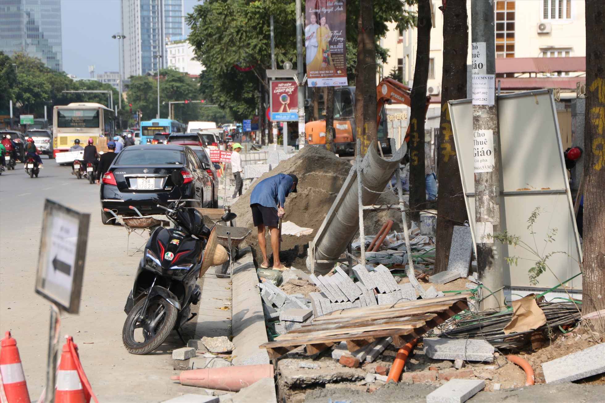 Điệp khúc cuối năm đào vỉa hè ở Hà Nội: Cần kiểm định lại từng đoạn đường-3