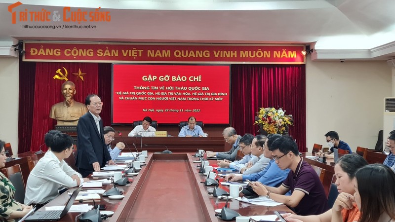 Hội thảo quốc gia về các hệ giá trị và chuẩn mực con người Việt Nam-2