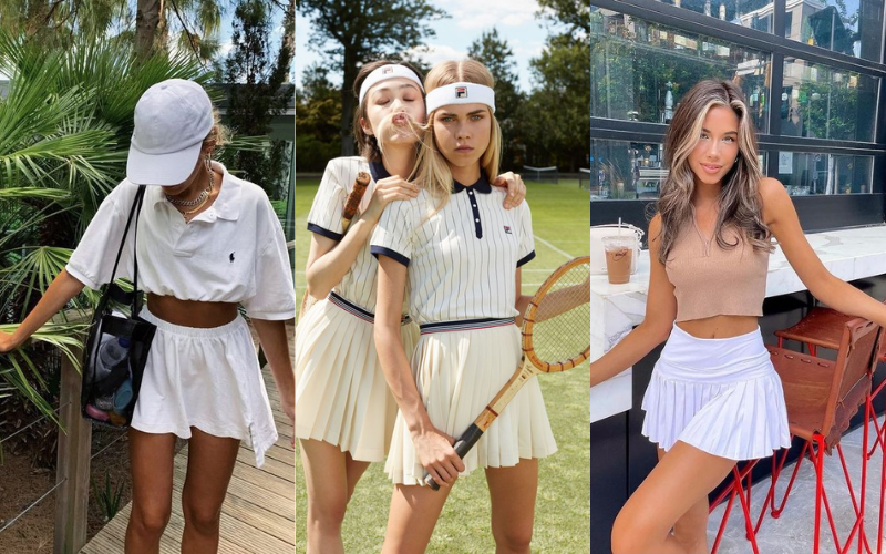4 cách bắt trend chân váy tennis sành điệu như Gen Z, chị em 30+ vẫn "cân" ngon ơ-2