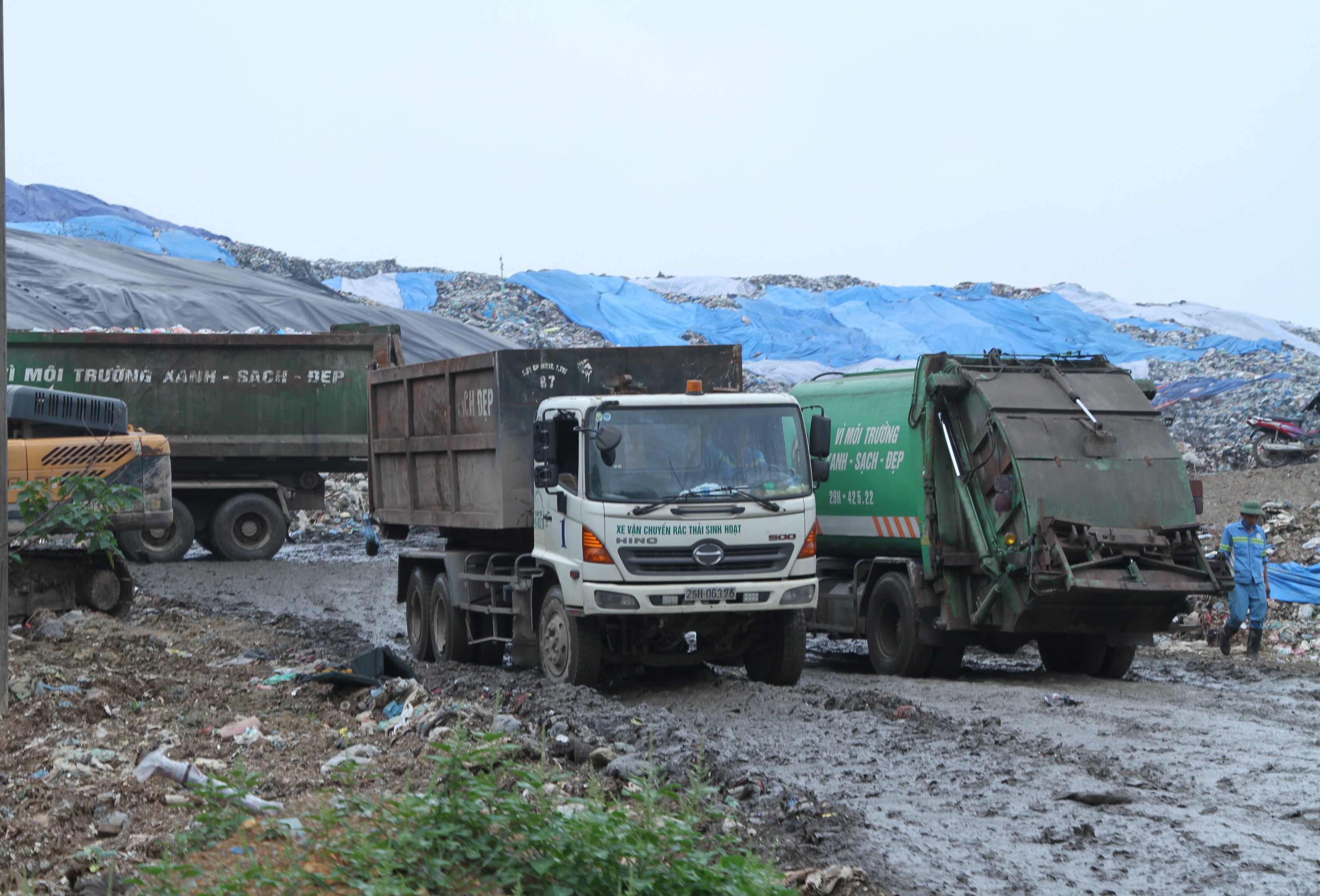 Bãi rác Xuân Sơn dừng hoạt động do lo ngại sự cố môi trường-2