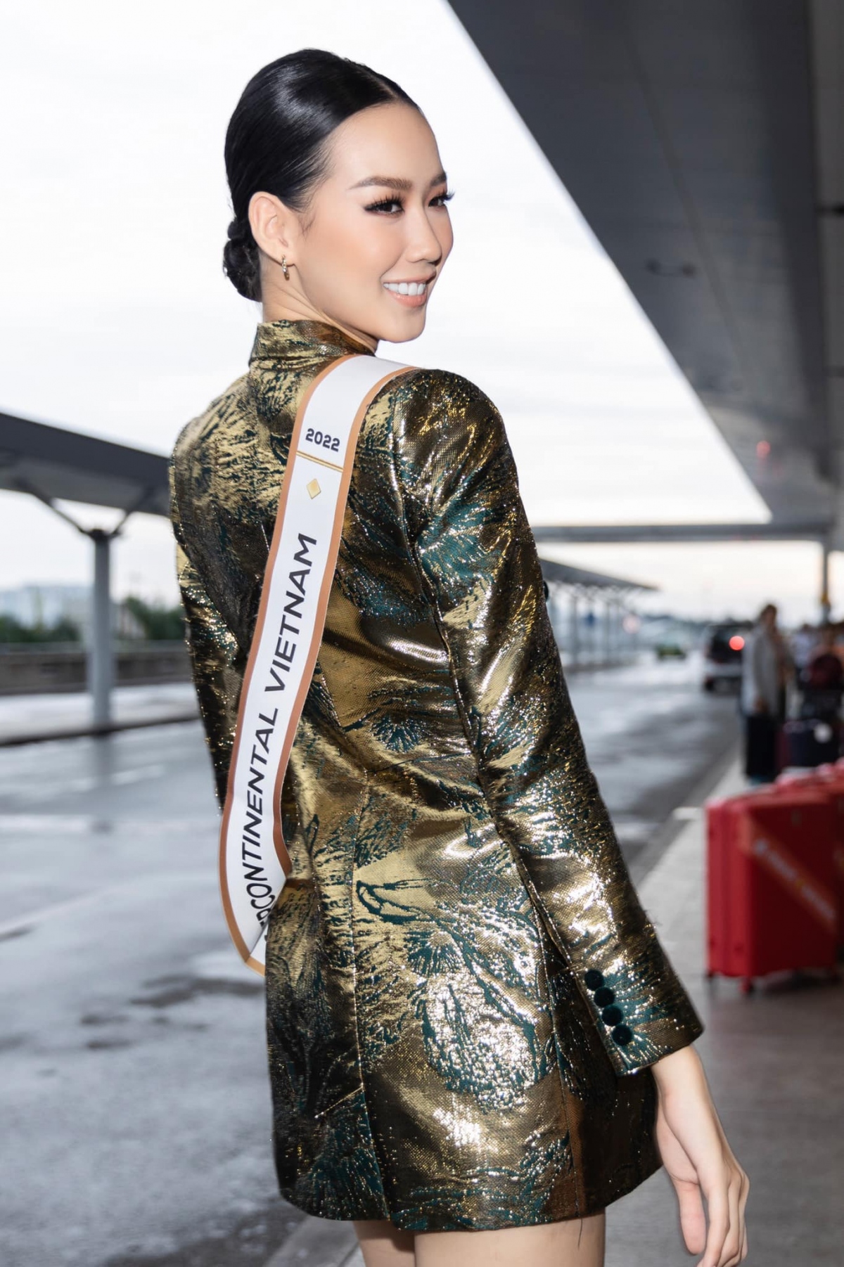 Á hậu Bảo Ngọc lên đường sang Ai Cập dự thi Hoa hậu Liên lục địa 2022-3
