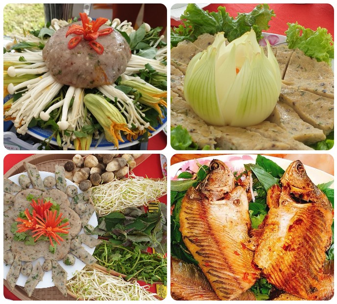 Các món ăn từ dừa, sen, cá ngừ đại dương xác lập kỷ lục châu Á-2