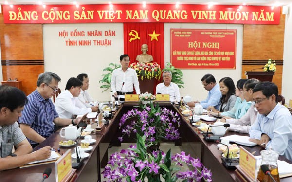 Ninh Thuận: Nâng cao chất lượng, giữa HĐND tỉnh và Ủy ban MTTQ Việt Nam tỉnh-1