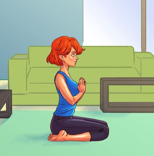 Chữa lành cơ thể: 5 tư thế yoga đơn giản rất tốt cho chị em phụ nữ-4