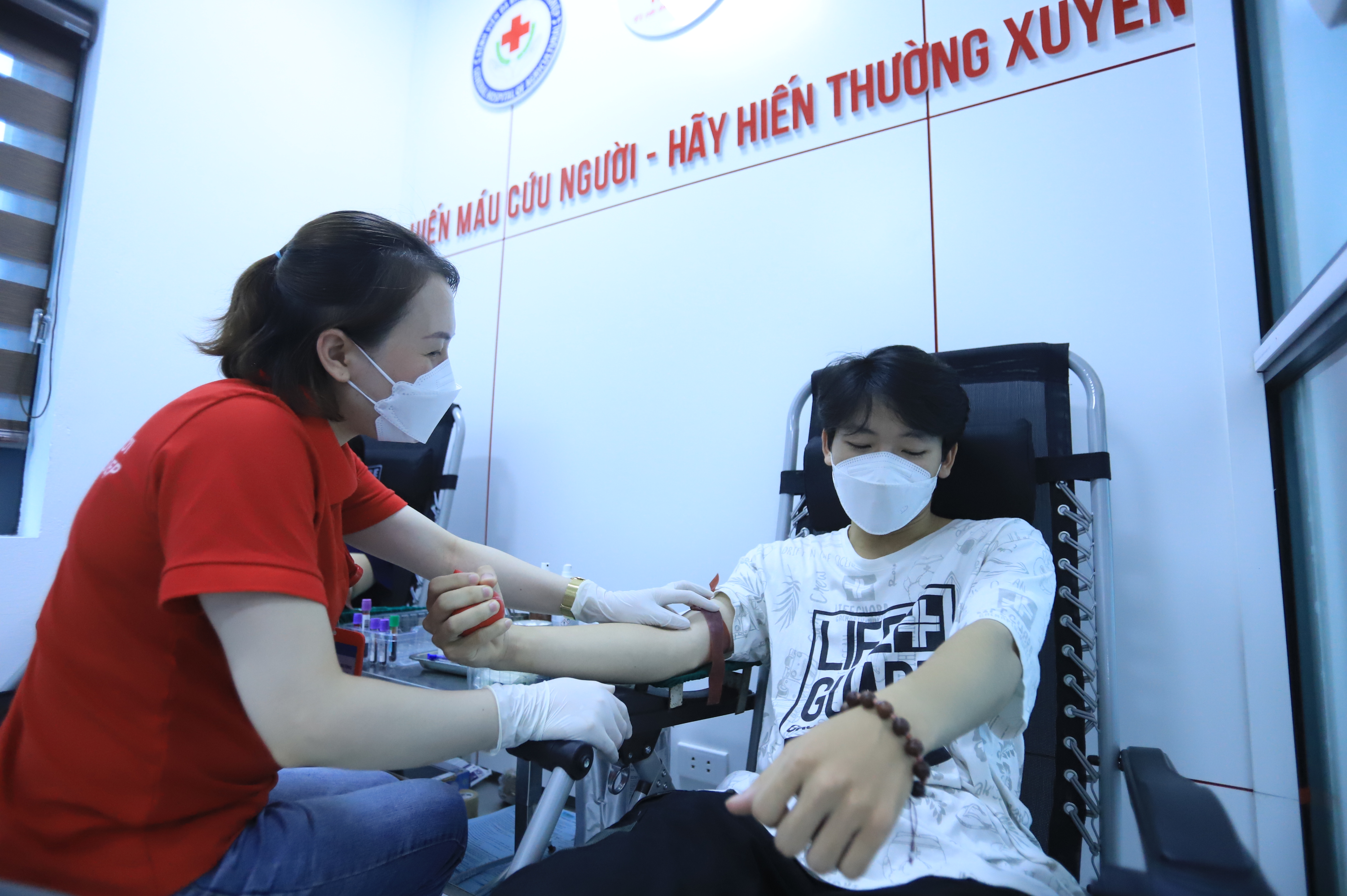 Điểm hiến máu cố định thứ 4 tại Hà Nội chính thức hoạt động-9
