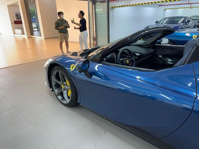 Cận cảnh siêu xe Ferrari SF90 Spider của doanh nhân Nguyễn Quốc Cường-11