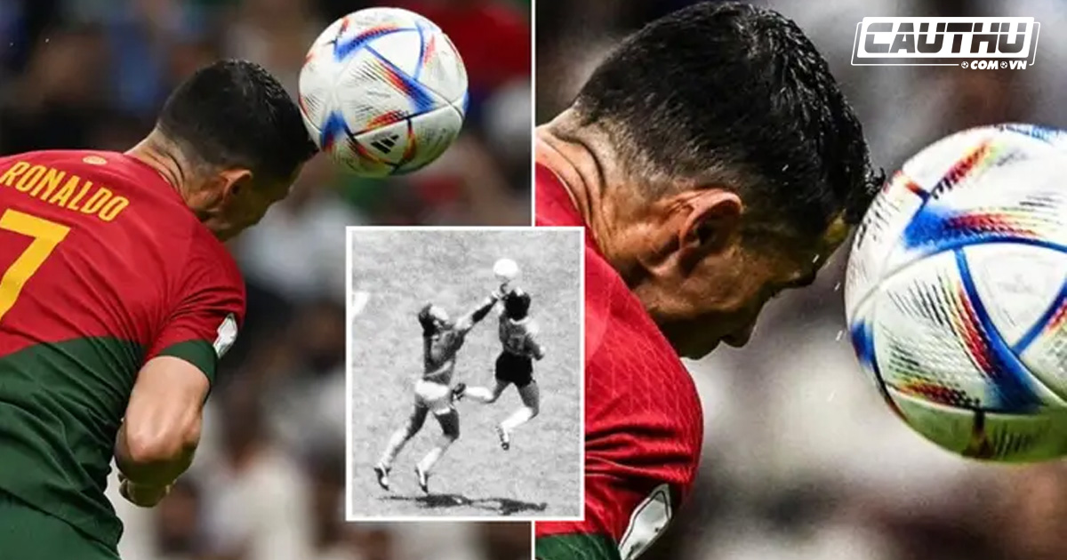 Ronaldo bị chế nhạo với bàn thắng theo kiểu 'Hair of God'-1