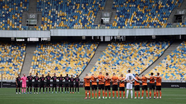 Ukraine khởi tranh mùa giải bóng đá mới bất chấp xung đột-2