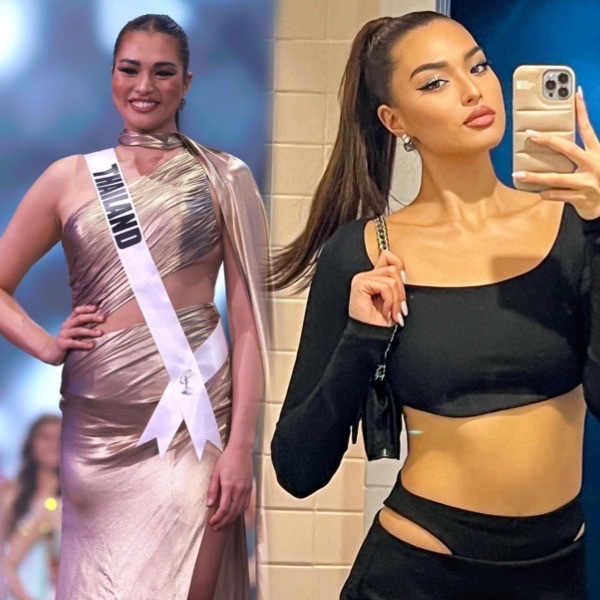 Phong độ sắc vóc của Hoa hậu "ngoại cỡ" Thái trước và sau đăng quang-1