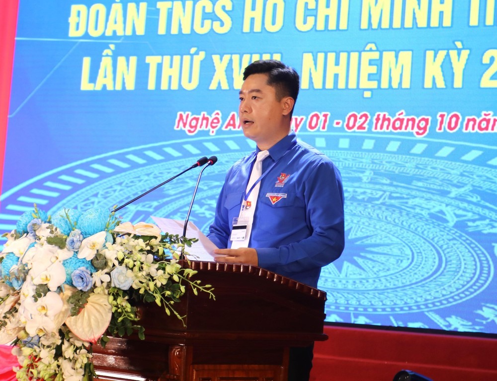 Đồng chí Lê Văn Lương tái đắc cử chức Bí thư Tỉnh đoàn Nghệ An-1