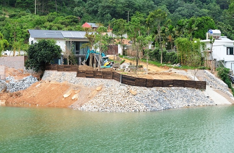 Hà Nội: Tiếp tục phát sinh vi phạm hồ chứa mới tại Sóc Sơn-2