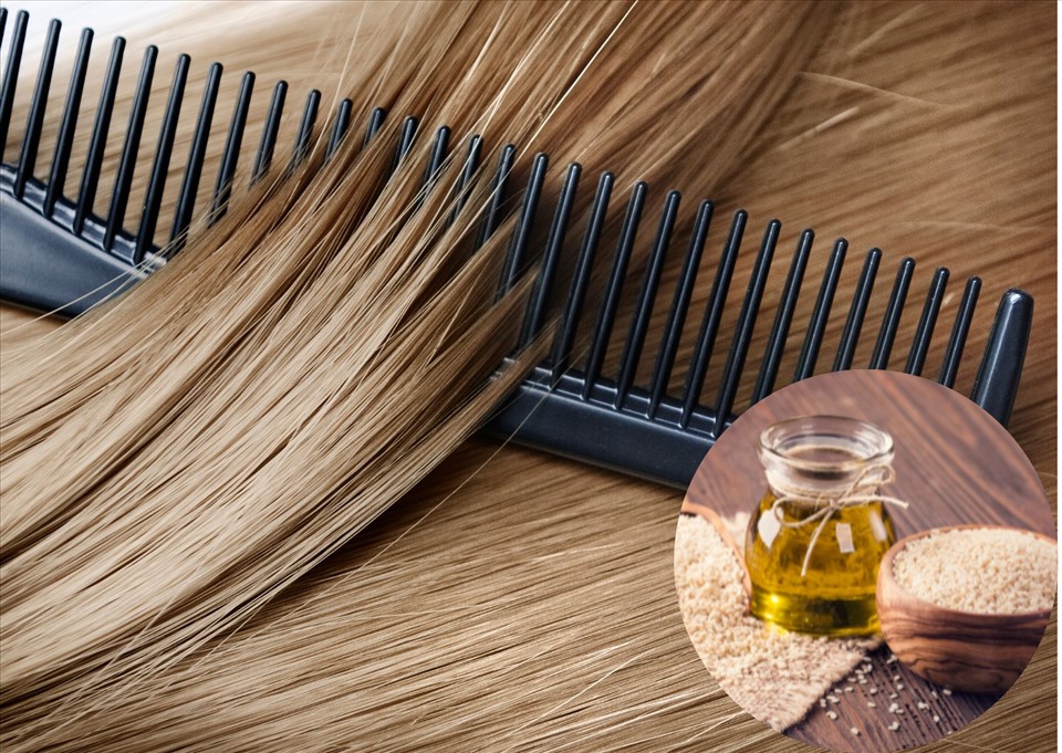 Dưỡng tóc từ dầu mè kết hợp với các thực phẩm quen thuộc-1