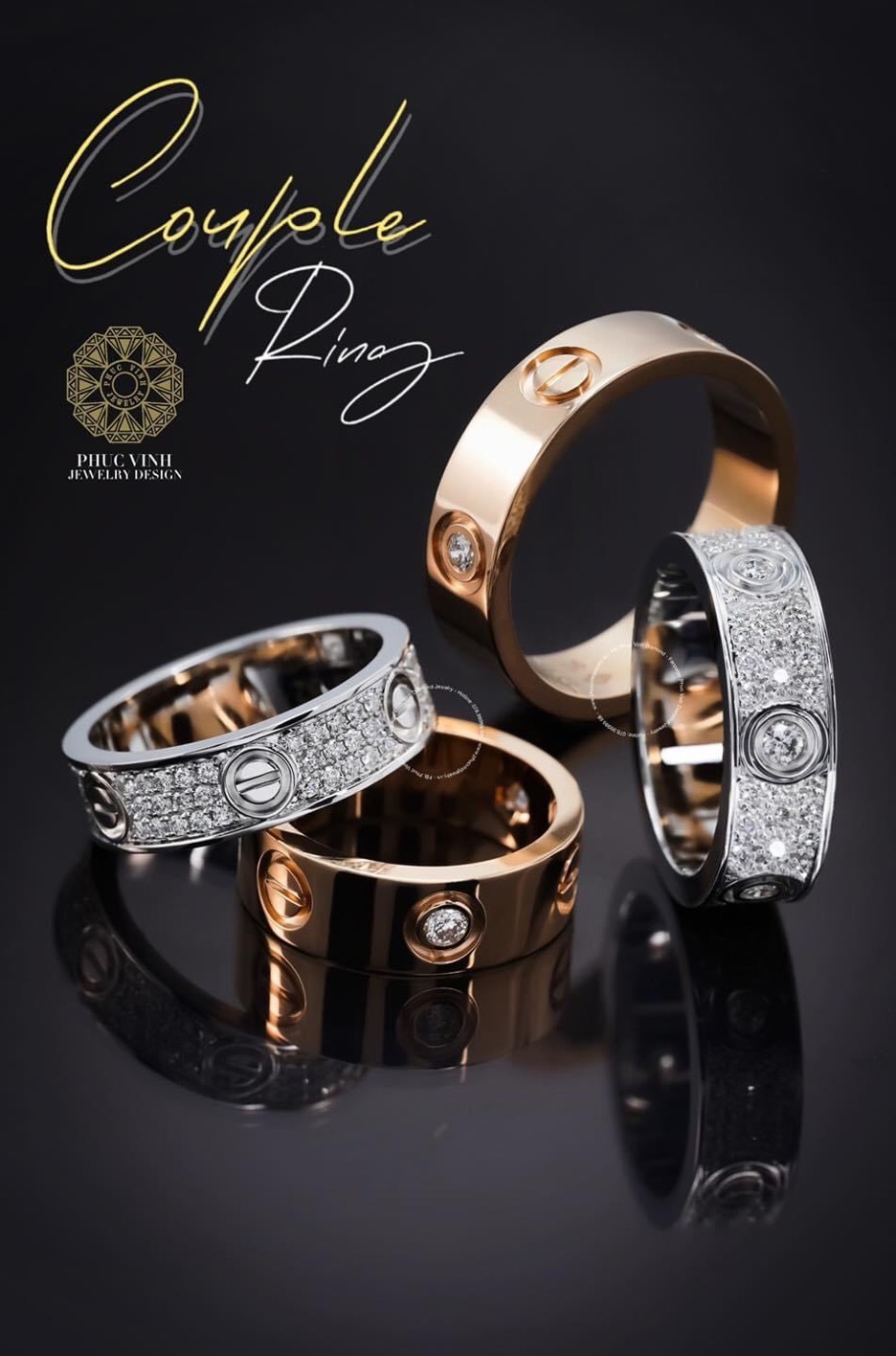 Nhẫn cưới Phúc Vinh Diamond Jewelry gọi tên hạnh phúc viên mãn-2
