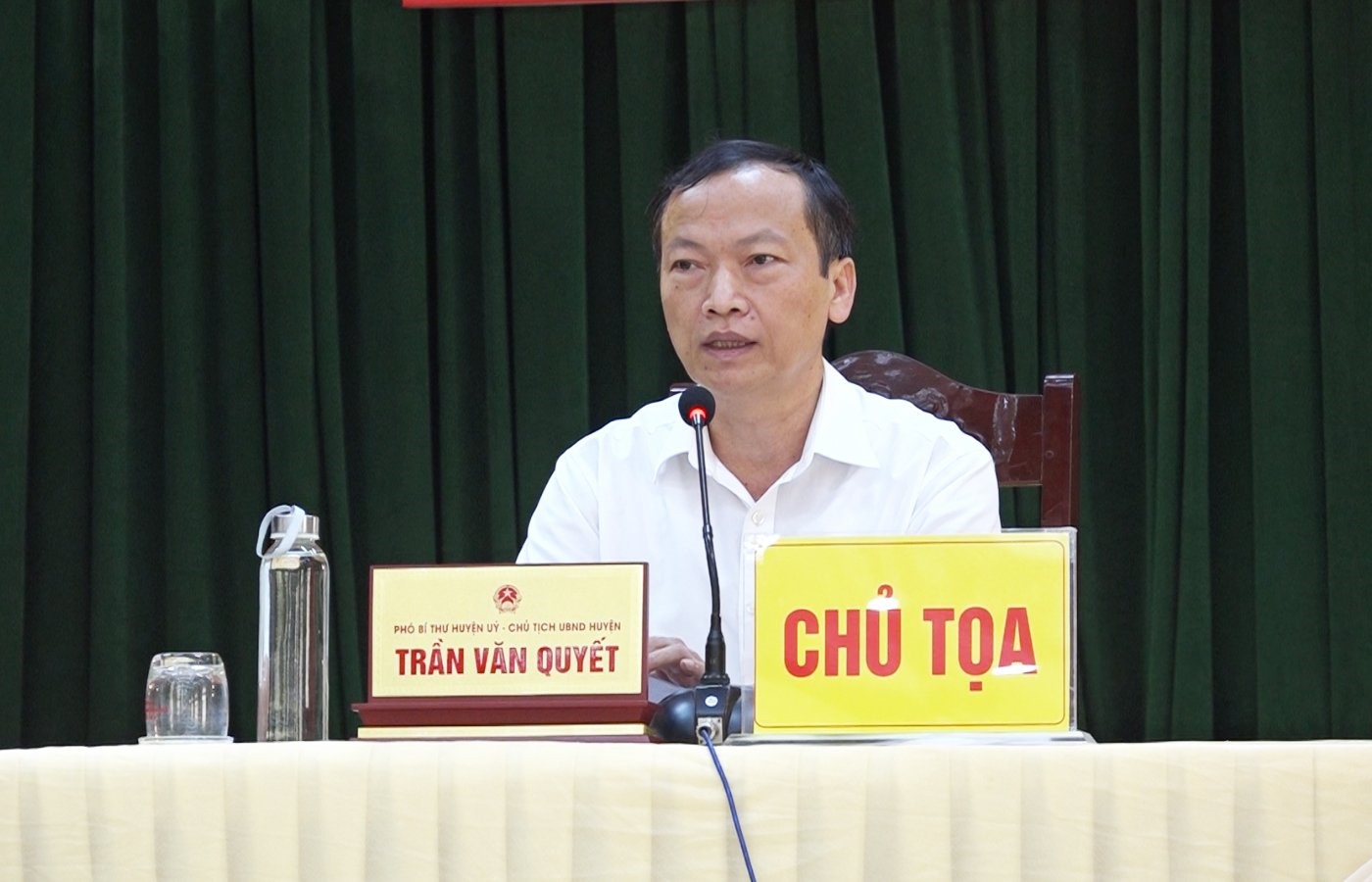 Hải Dương: Chủ tịch huyện Cẩm Giàng đối thoại với công nhân lao động-1
