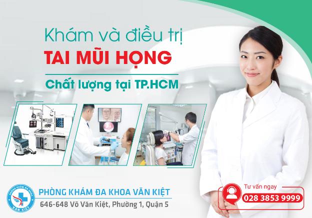 Phòng khám đa khoa Văn Kiệt - Địa chỉ khám tai mũi họng tại TP.HCM-1