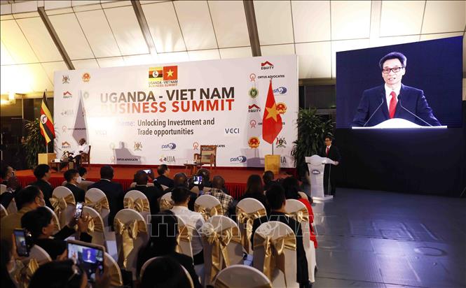 Tổng thống Uganda dự Diễn đàn doanh nghiệp Việt Nam - Uganda-4