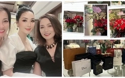 Hoa hậu Đền Hùng Giáng My đẹp 'siêu thực', nhận 'núi' quà sinh nhật đắt đỏ-cover-img