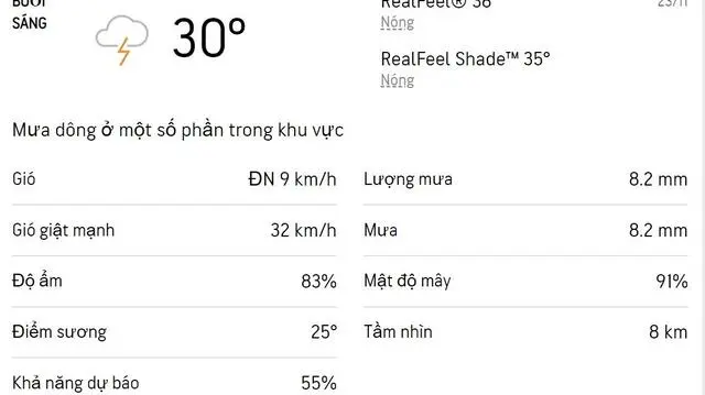 Dự báo thời tiết TPHCM hôm nay 23/11 và ngày mai 24/11/2022: Sáng chiều có mưa dông, trời mát-cover-img