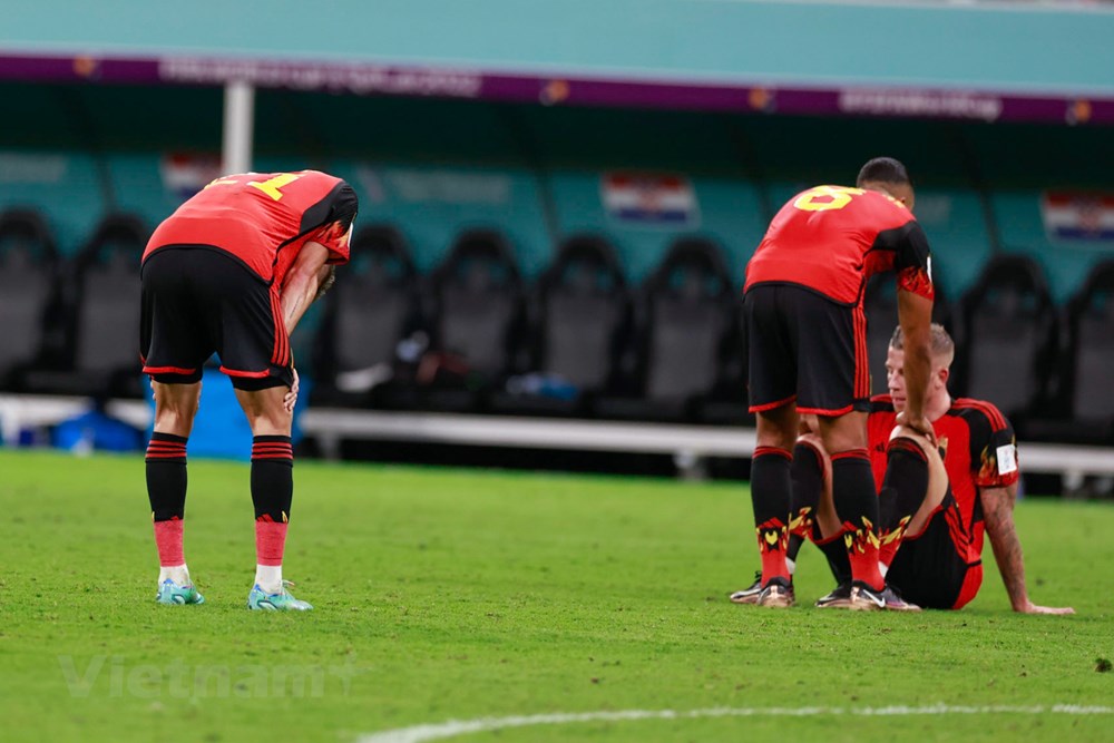 Bỉ cay đắng bị loại khỏi World Cup ngay từ vòng bảng-8