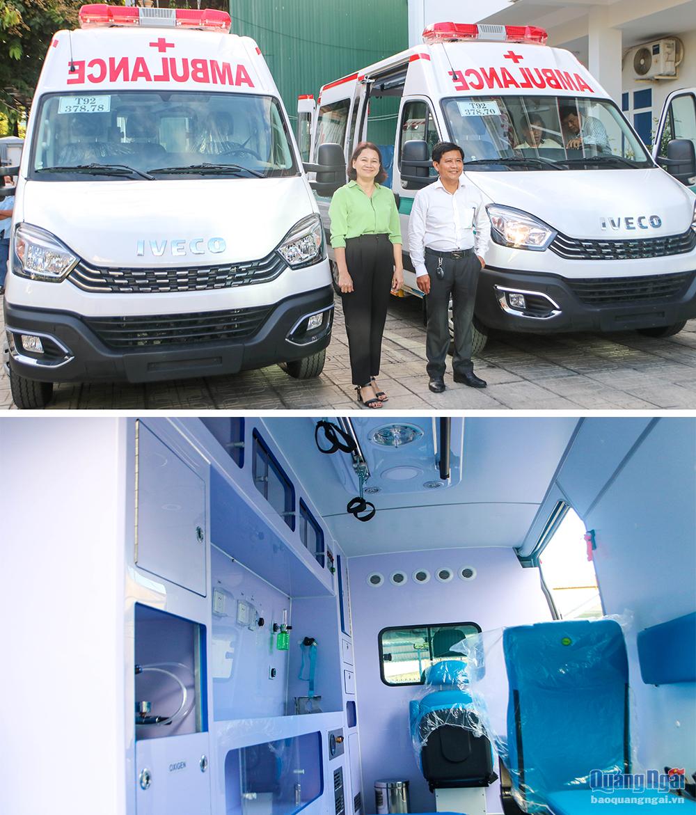 BIDV Quảng Ngãi: Trao tặng 2 xe cứu thương với tổng trị giá 2,4 tỷ đồng-3