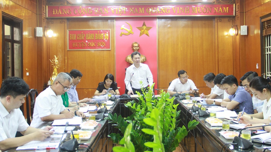 Kiểm tra tại huyện Sóc Sơn: Nhân lên sức mạnh của khen thưởng khối mặt trận-2