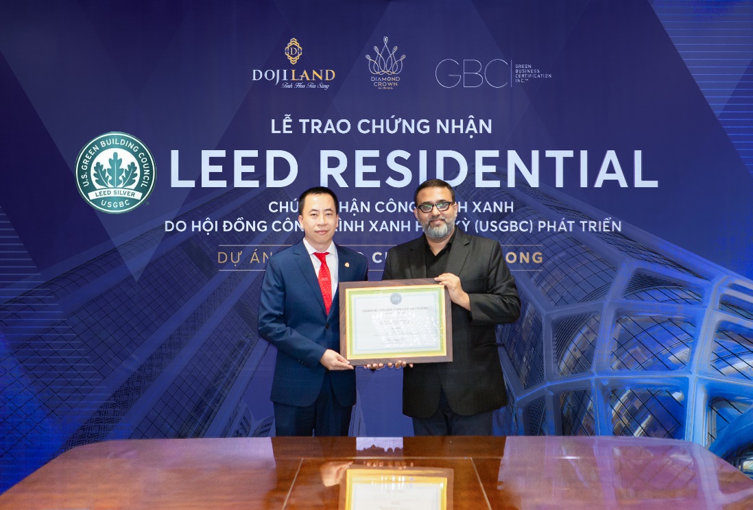 Dự án đầu tiên của Việt Nam được chứng nhận công trình xanh LEED Residential-1