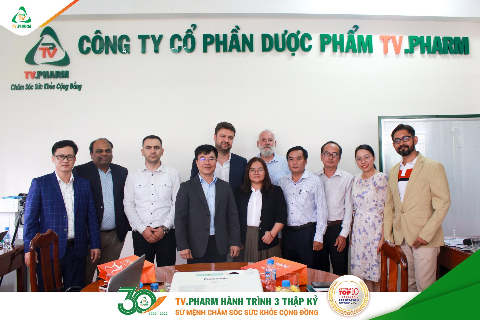 TV.PHARM đã có buổi gặp gỡ với các đối tác trong và ngoài ngước về việc xây dựng Cụm Công nghiệp Dược phẩm Công nghệ cao TV.PHARM-1