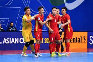 Giải Futsal vô địch châu Á 2022: Việt Nam thắng trận thứ hai liên tiếp-cover-img