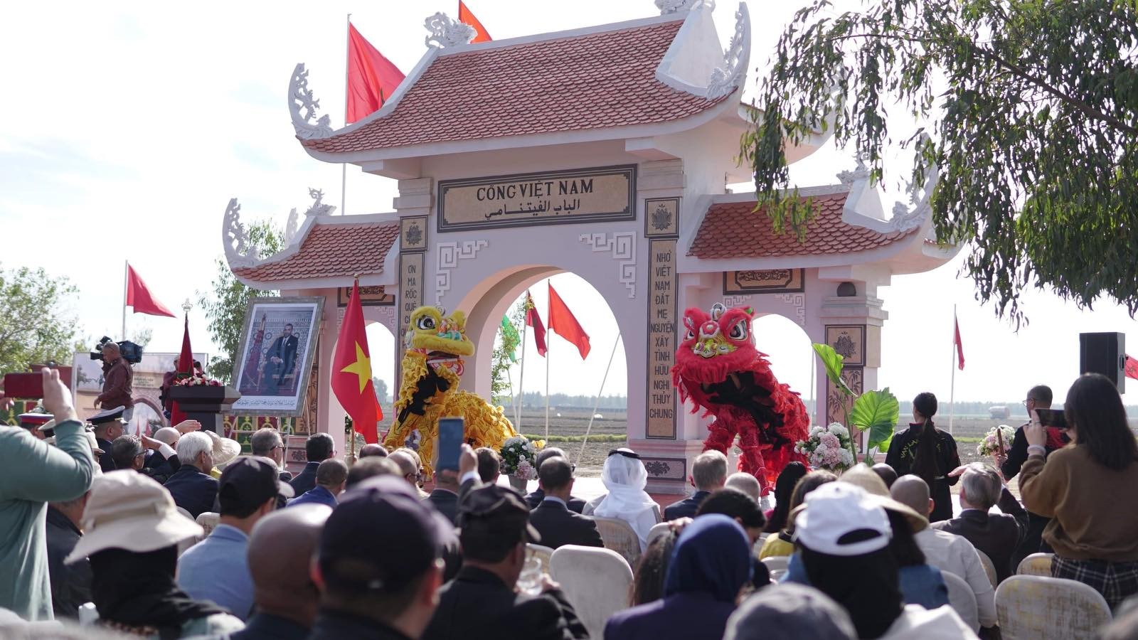 Khánh thành Cổng Việt Nam tại Morocco-4