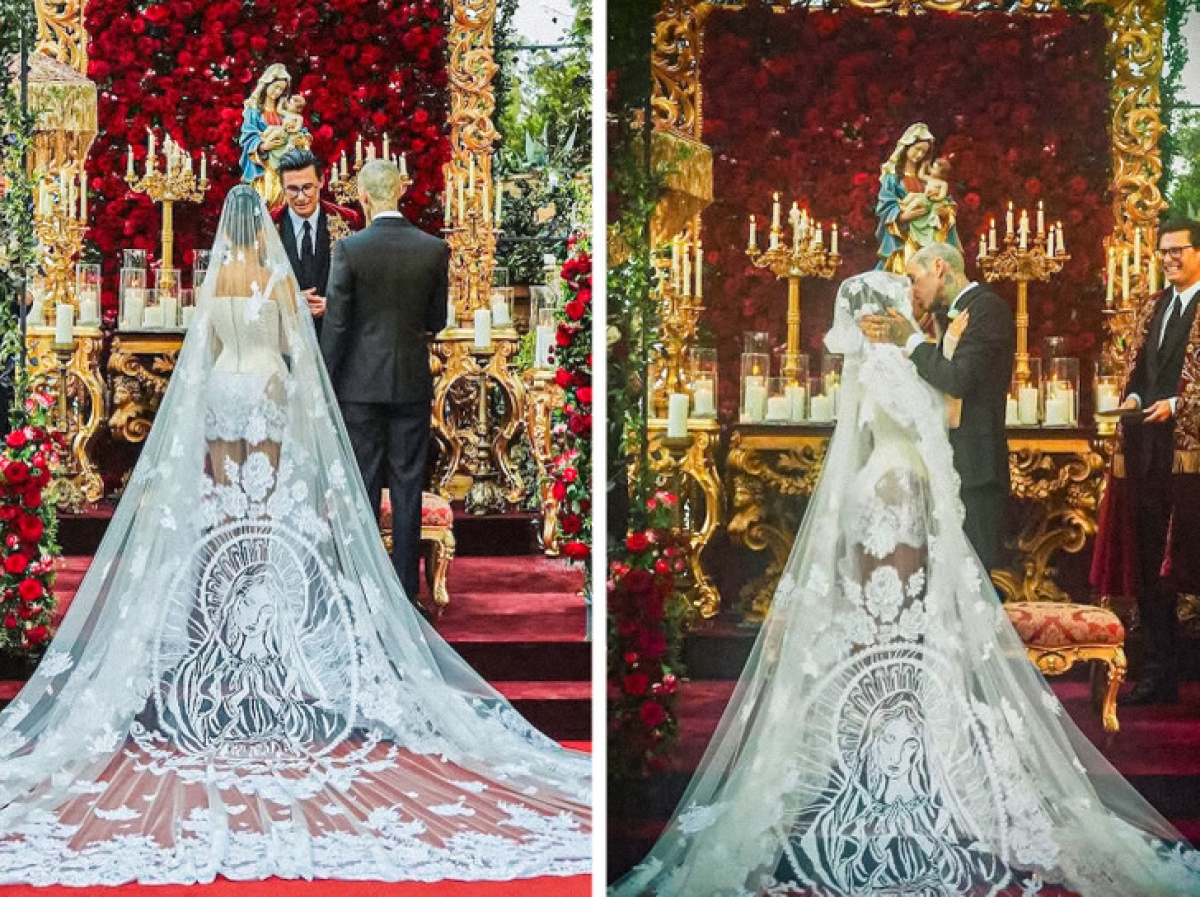 Những đám cưới của người nổi tiếng đẹp như bước ra từ cổ tích Disney-2