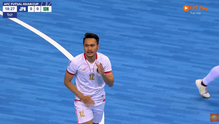 Indonesia không được công nhận bàn thắng, Nhật Bản vào bán kết futsal châu Á-14