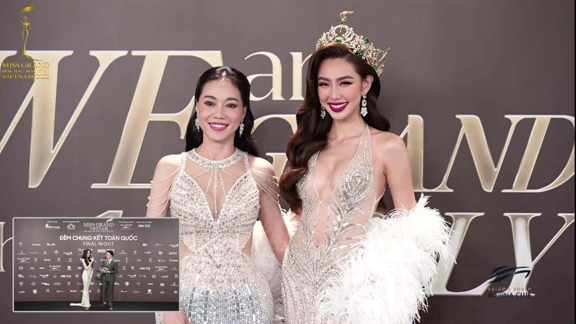 Thảm đỏ chung kết Miss Grand Việt Nam: Lona Kiều Loan "spotlight" với chiếc váy cồng kềnh được 4 vệ sĩ hộ tống-8