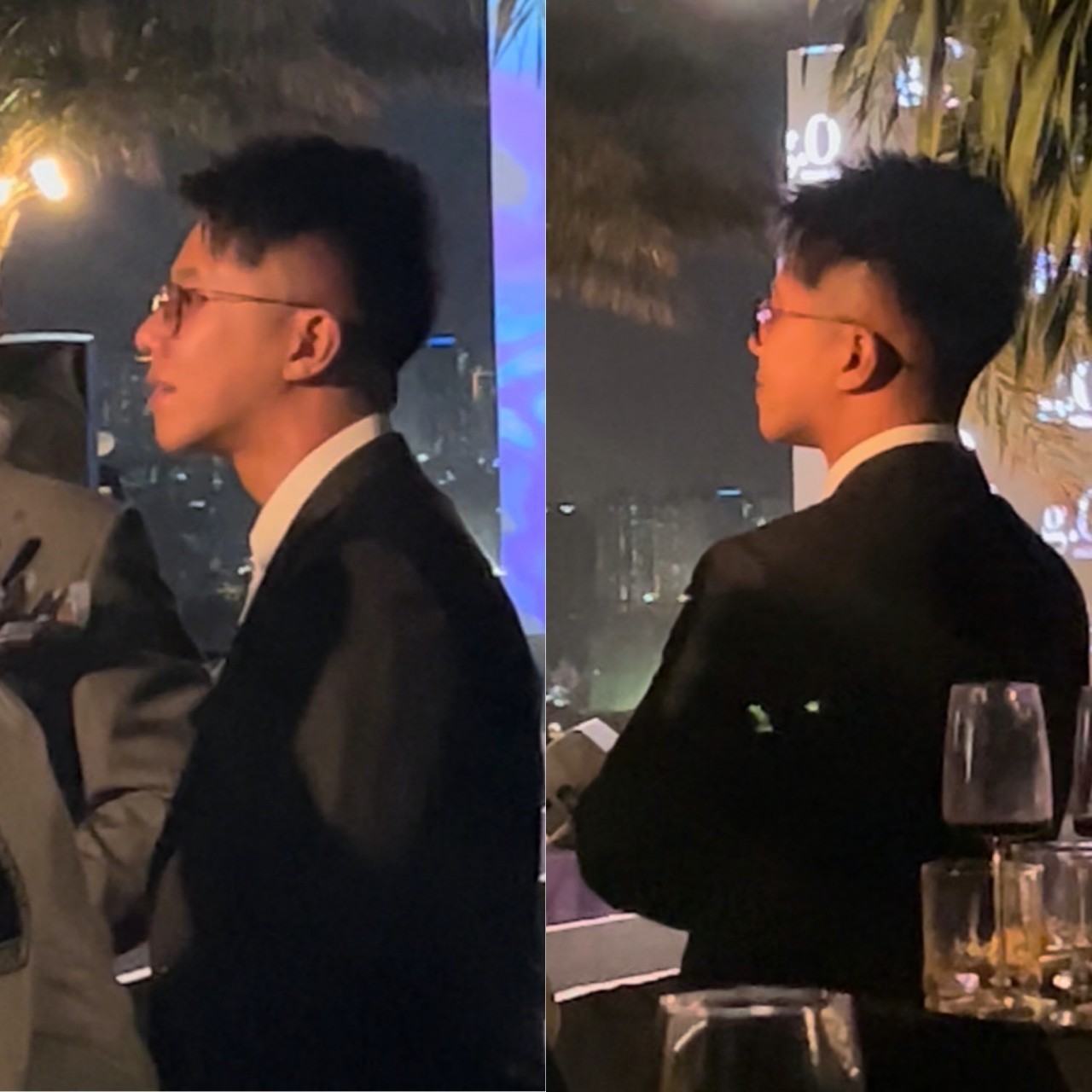 Matt Liu xuất hiện lẻ loi, vui vẻ trò chuyện cùng dàn nghệ sĩ sau khi chia tay Hương Giang-1