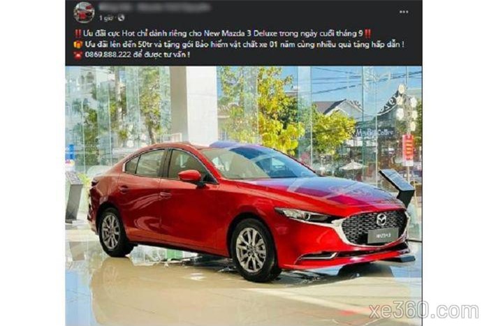 Mazda3 giảm giá lên đến 60 triệu đồng tại đại lý-2