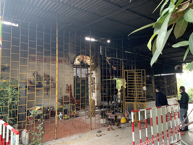 Cháy nhà dân ở Hưng Yên khiến 2 người tử vong-1