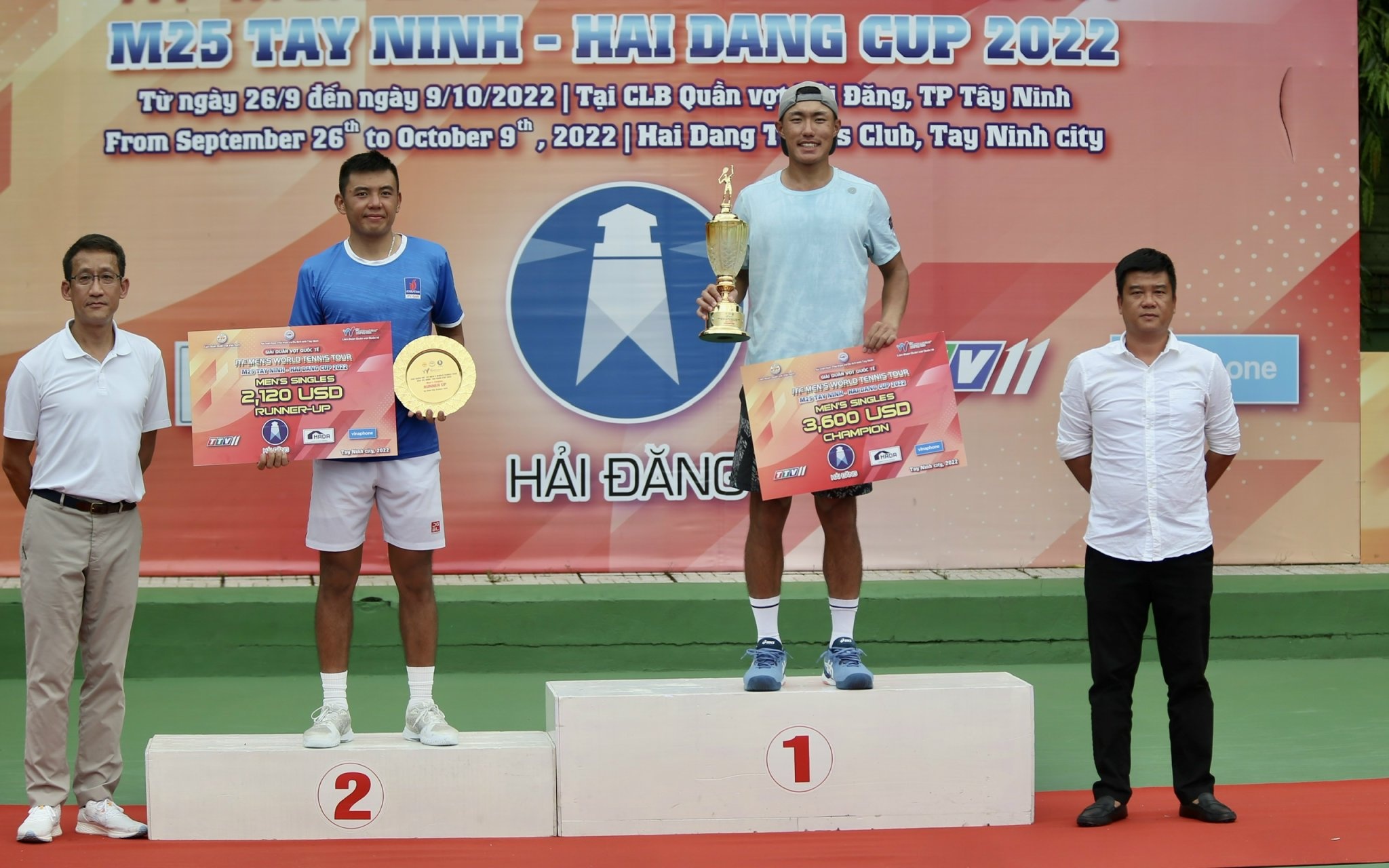 Tay vợt Đài Loan ngăn Lý Hoàng Nam đăng quang giải M25 Tây Ninh-3